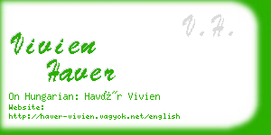 vivien haver business card
